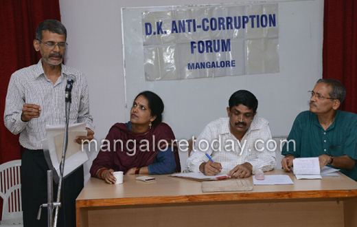 DK Anti Corruption Forum, Mangalore